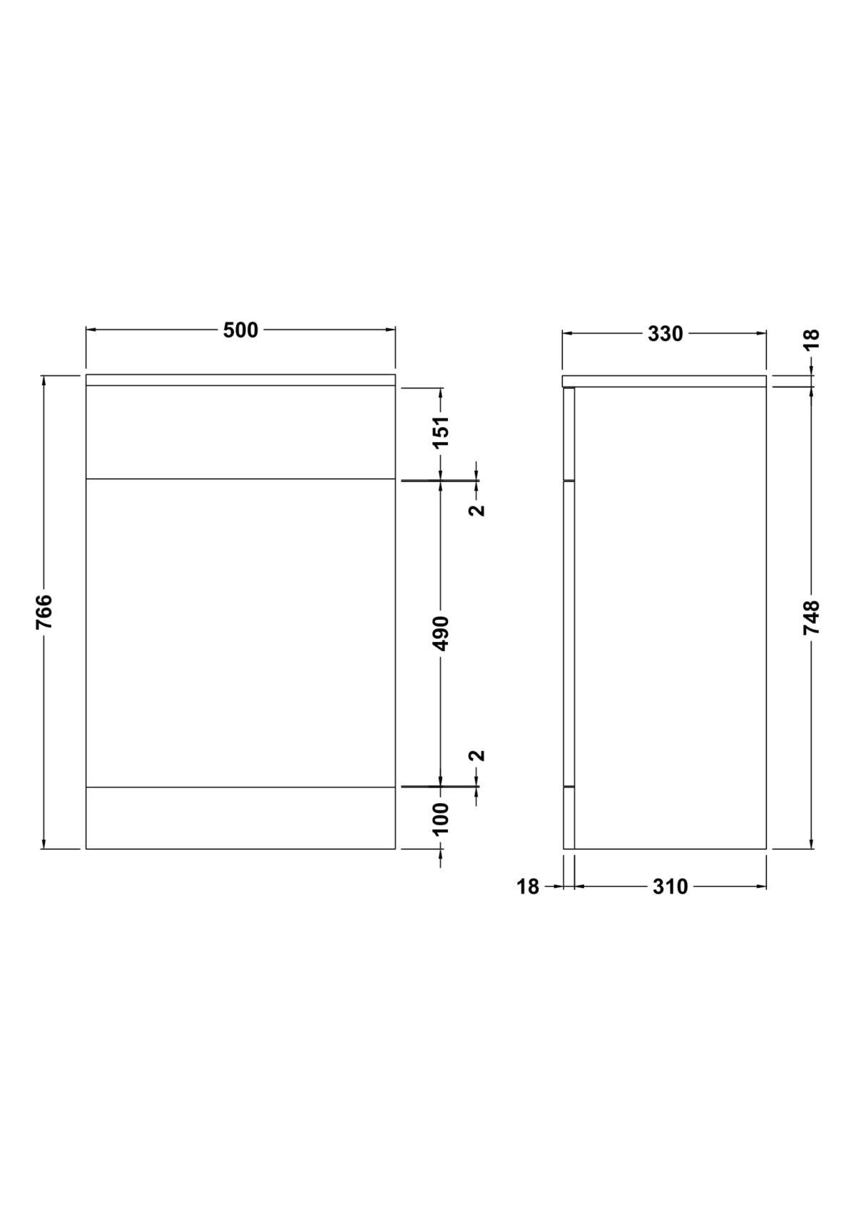500mm WC Unit - Image 3