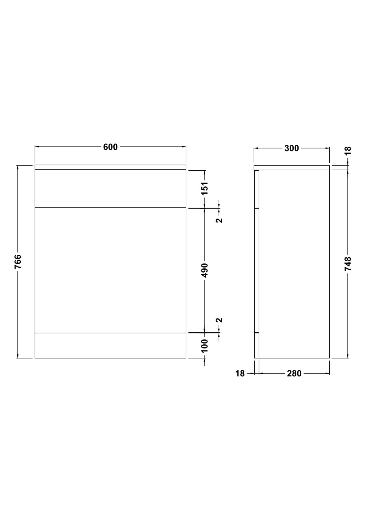 600mm WC Unit - Image 3