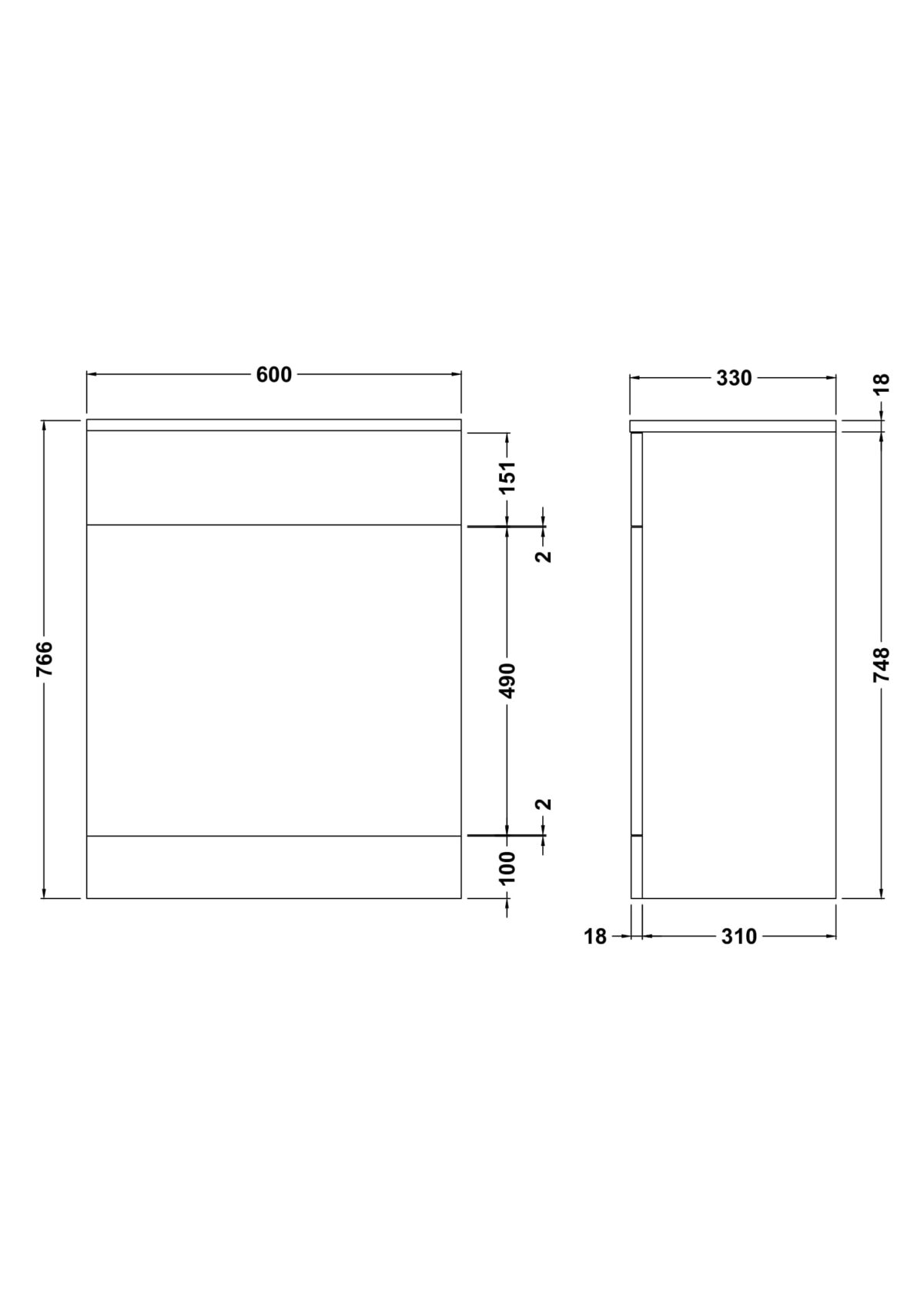 600mm WC Unit - Image 3