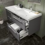 1440mm Double Cabinet & Basin - Image 2