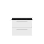 720mm Wall Hung 2-Drawer Unit & Laminate Worktop
