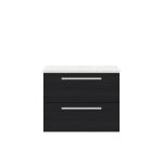 720mm Wall Hung 2-Drawer Unit & Laminate Worktop