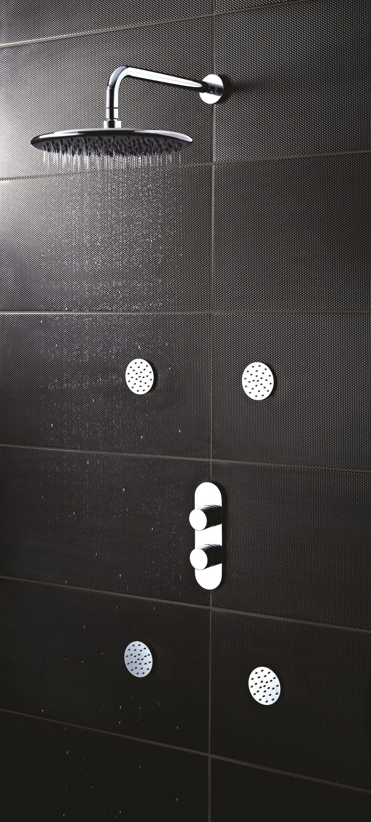 Twin Thermostatic Shower Valve With Diverter - Image 2