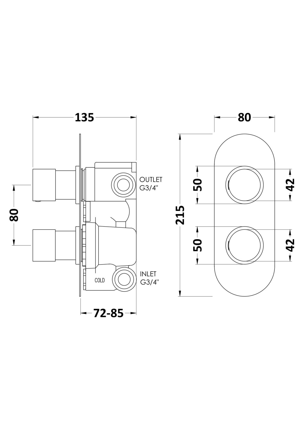 Twin Valve with Diverter - Image 2