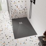 Square Shower Waste Chrome Top - Image 2