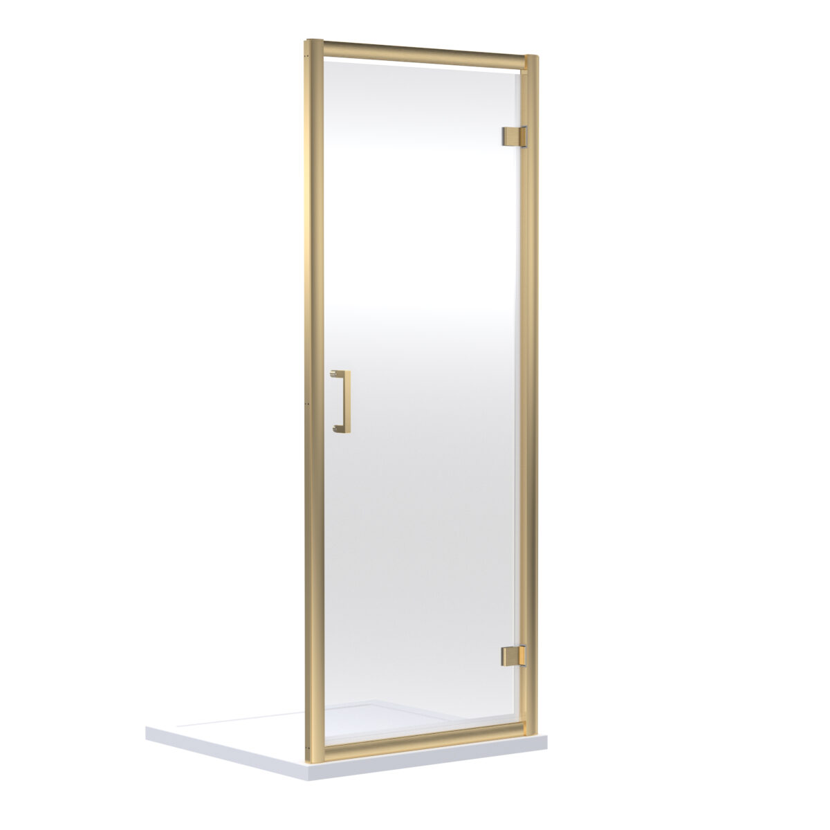 1900 x 700mm Hinged Shower Door - Image 1