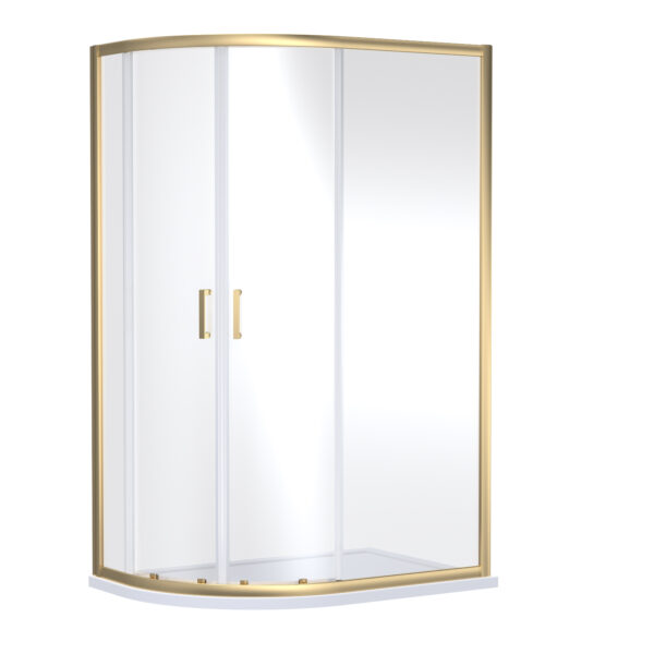 1900 x 1000 x 800mm Offset Quandrant Shower Enclosure