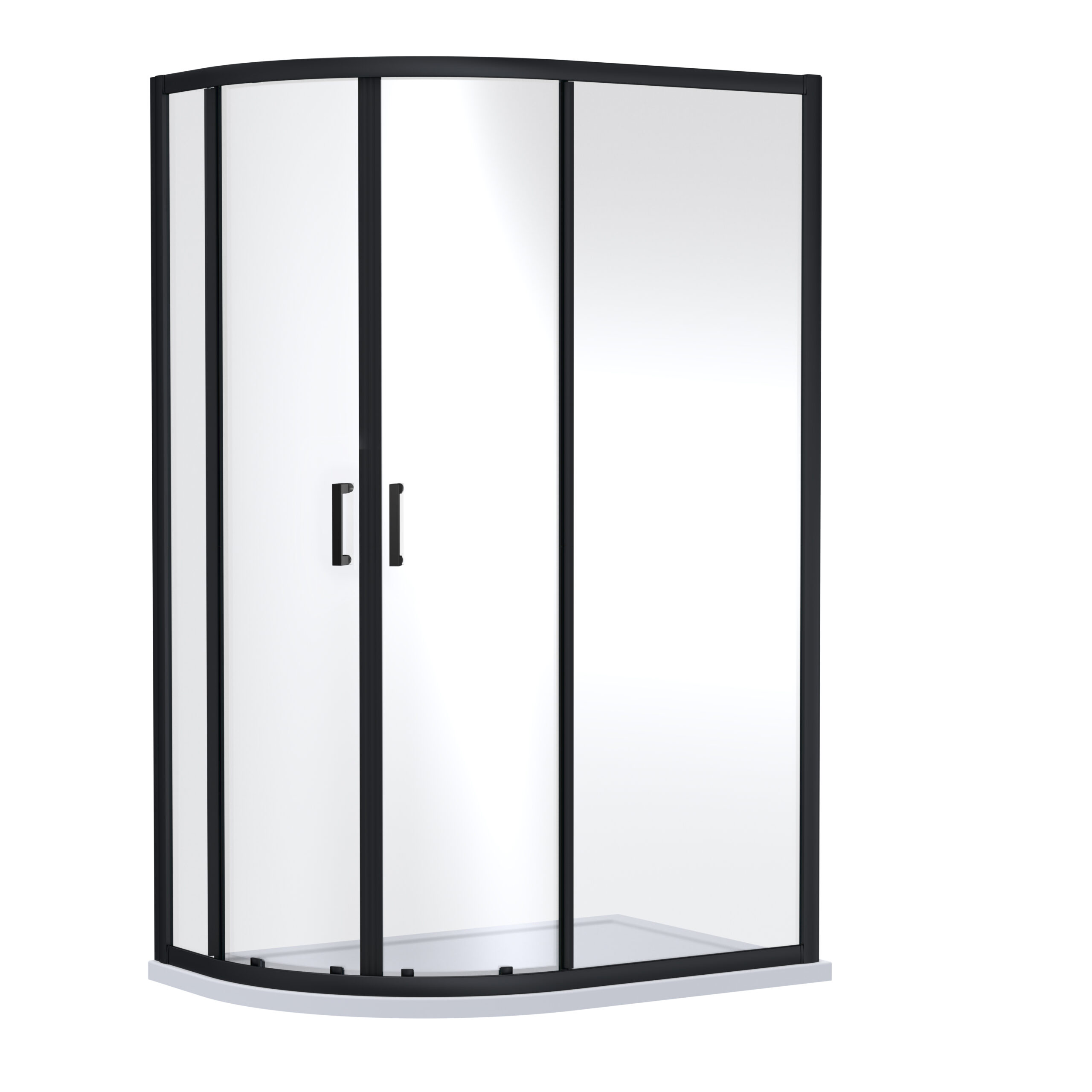 smqu129bp-e6_enclo_v1_co.jpg 1900 x 1200 x 900mm Offset Quandrant Shower Enclosure - Image 1