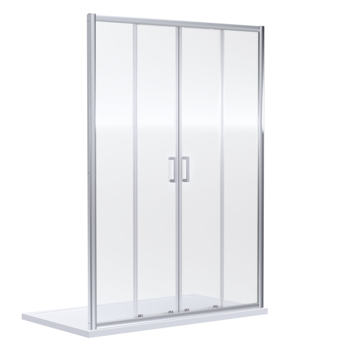 1900 x 1400mm Double Sliding Shower Door - Image 1