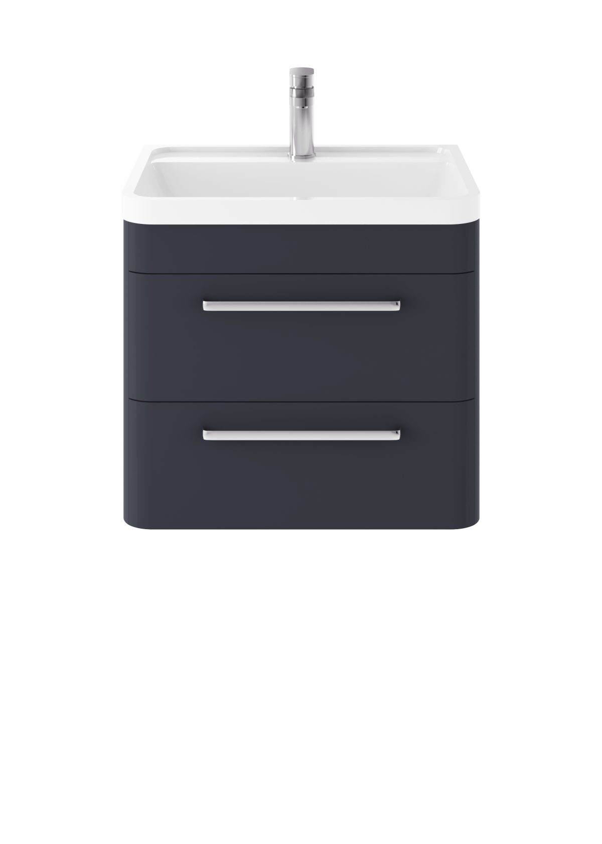 Wall Hung 600mm Cabinet & Basin - Image 1