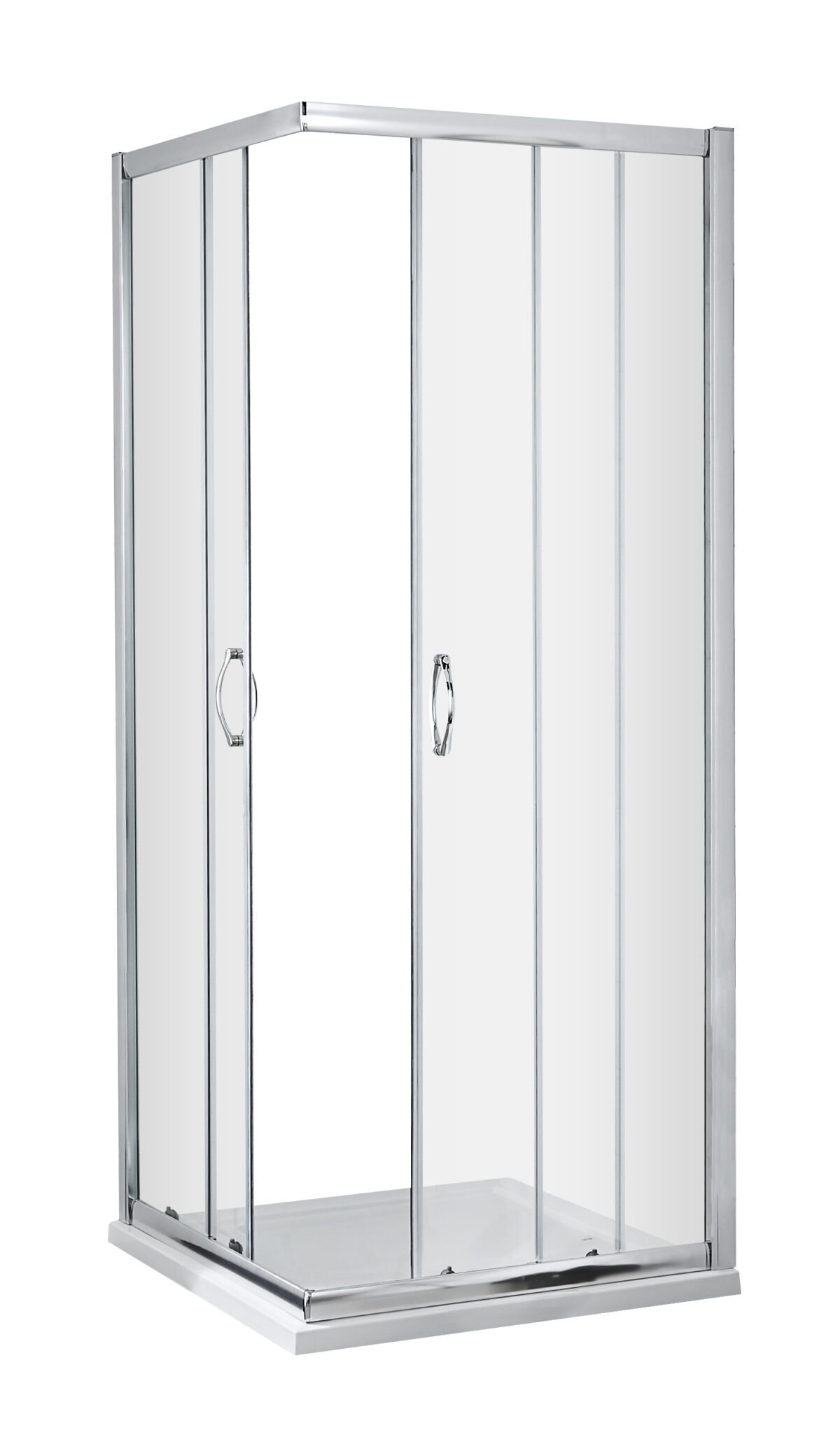 1850 x 800mm Corner Entry Shower Enclosure - Image 1