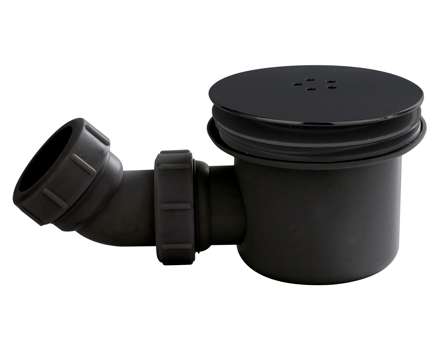 stw002_enclosures_v2_co1.jpg Black Fast Flow Shower Waste - Image 1