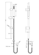Round Slider Rail Kit with Elbow - Image 2