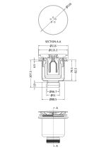 Straight Shower Tray Waste - Image 2