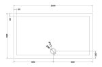 Rectangular Shower Tray 1600 x 900mm - Image 2