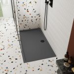 Black Fast Flow Shower Waste - Image 2