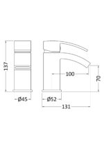 Mini Mono Basin Mixer - Image 2