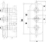 Triple Thermostatic Shower Valve - Image 2