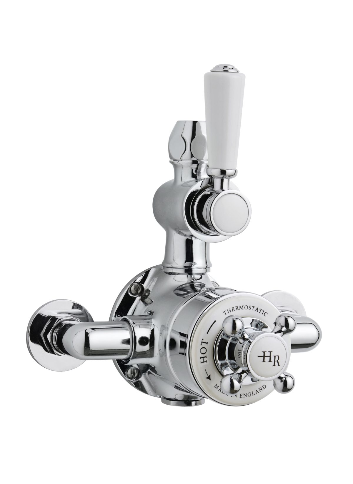 Twin Thermostatic Shower Valve - Image 1