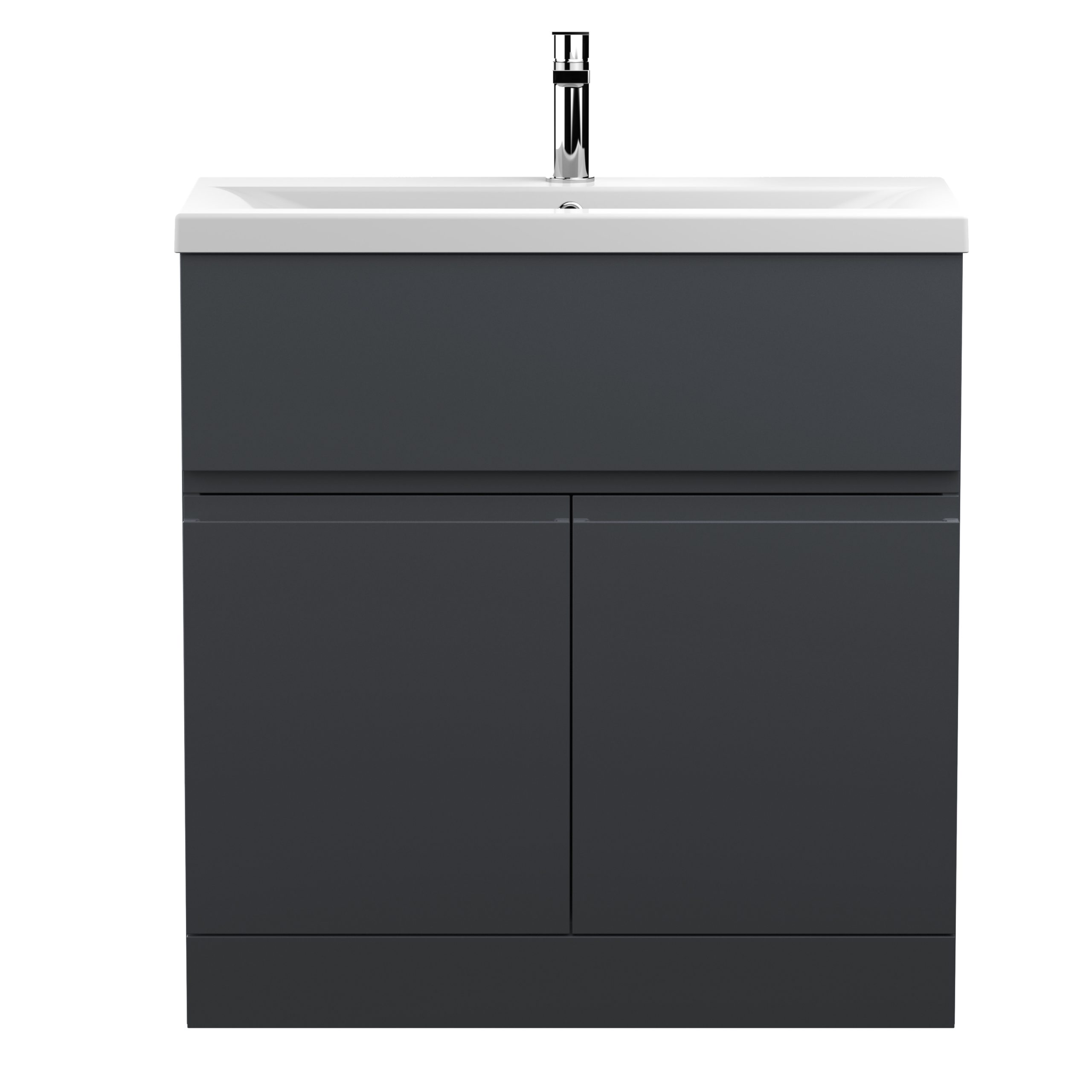 urb1405a_furniture_v1_co.jpg 800mm Floor Standing 2 Door/Drawer Vanity & Basin 1 - Image 1