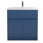 800mm Floor Standing 2-Door Vanity Unit & Basin 1