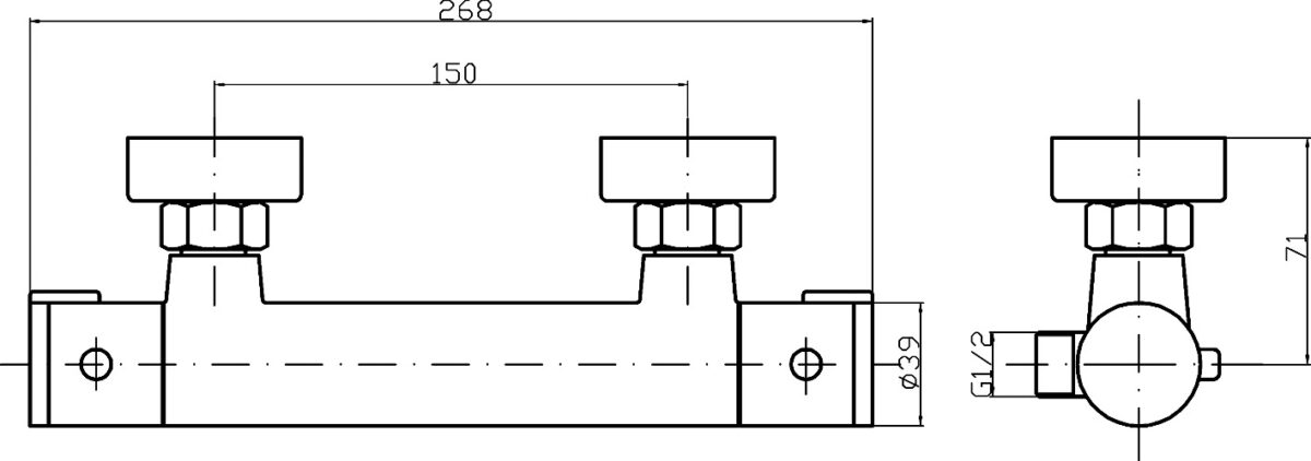 Minimalist Thermostatic Bar Valve - Image 3