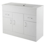 1000mm Floor Standing Cabinet & Minimalist Basin