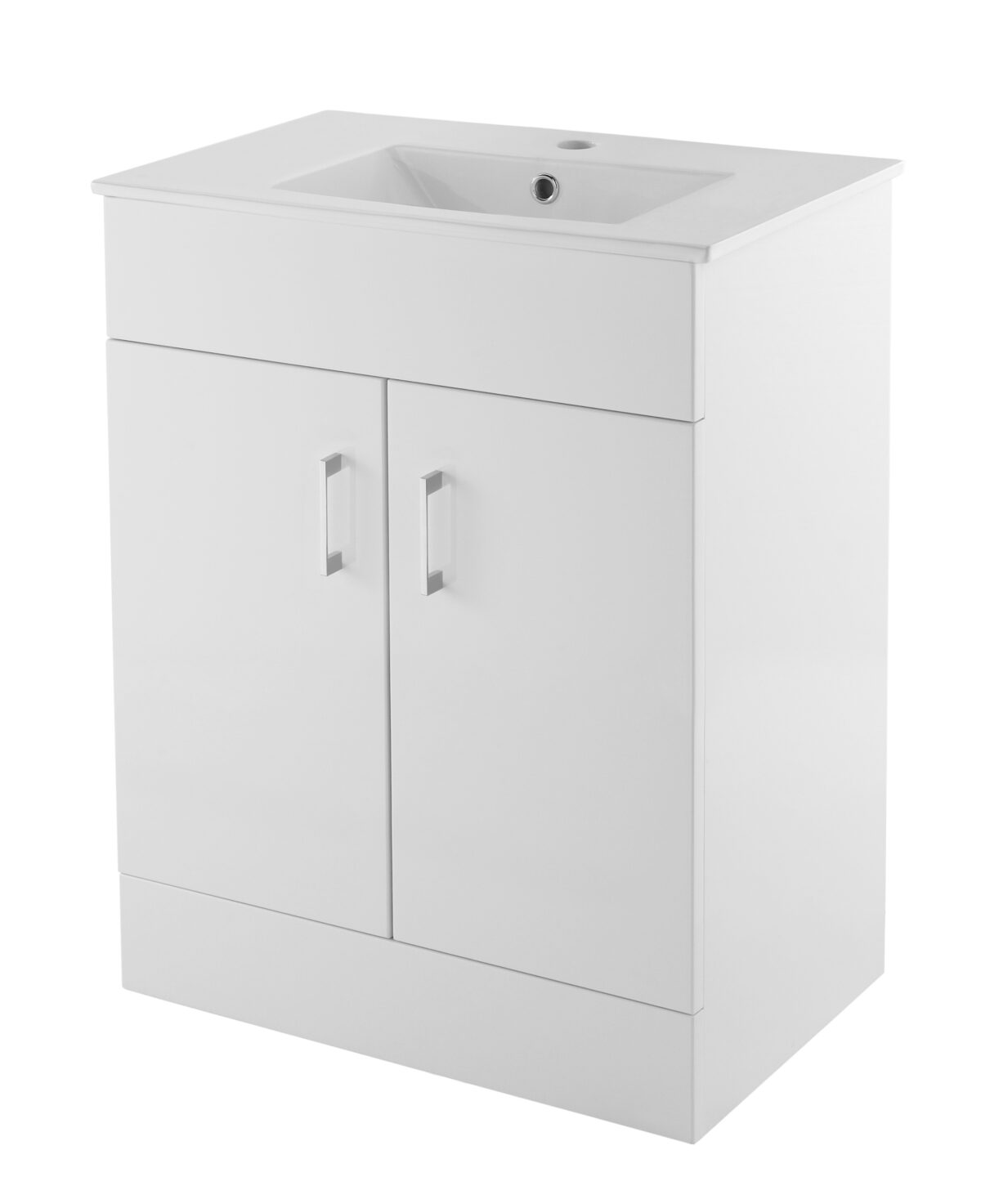 600mm Floor Standing Cabinet & Minimalist Basin - Image 1