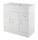 800mm Floor Standing Cabinet & Minimalist Basin