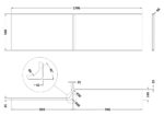 Shower Bath Front Panel (1800mm) - Image 2