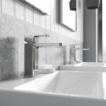 Mono Basin Mixer With Push Button Waste - Image 2