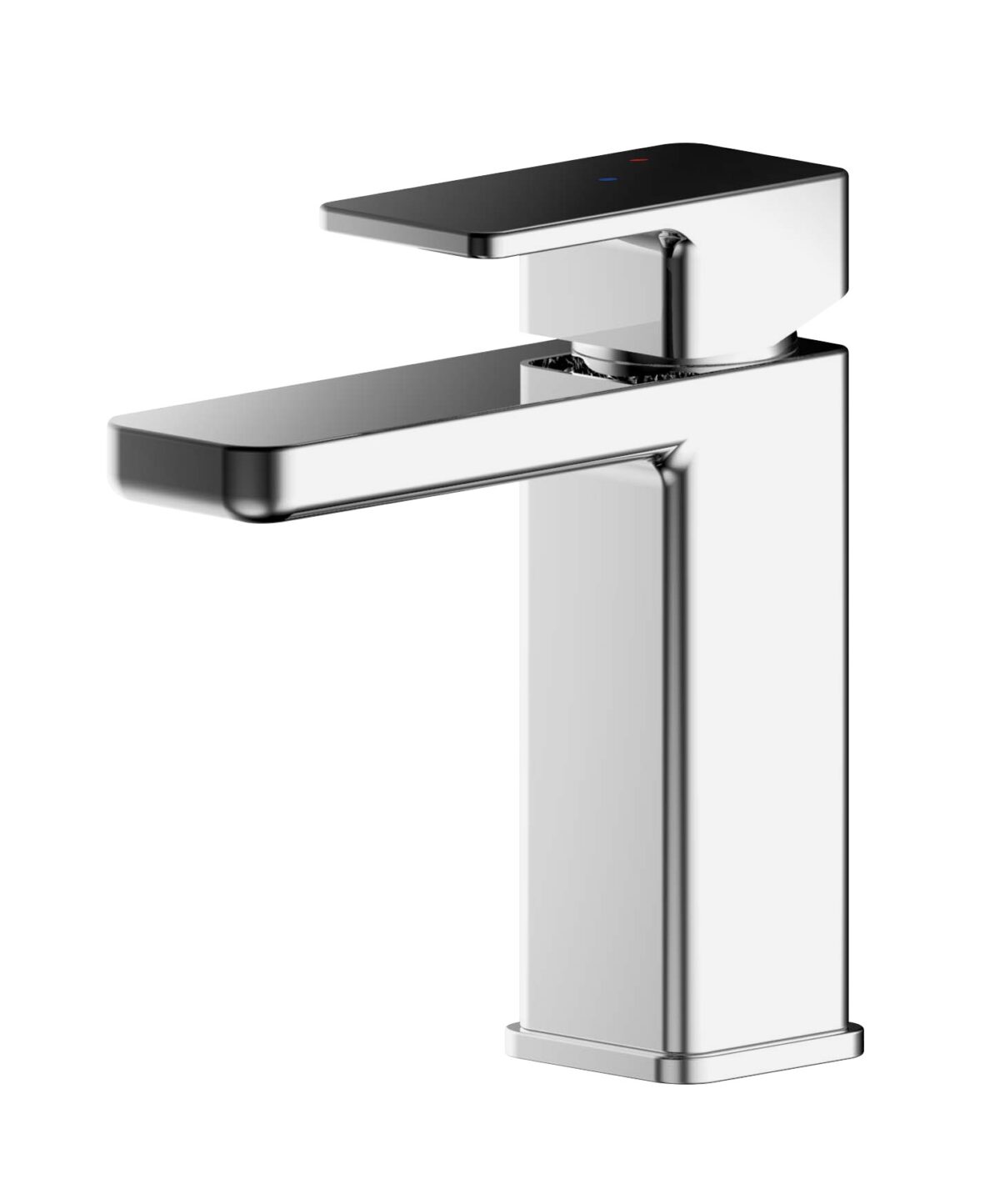 Eco Mono Basin Mixer With Push Button Waste - Image 1