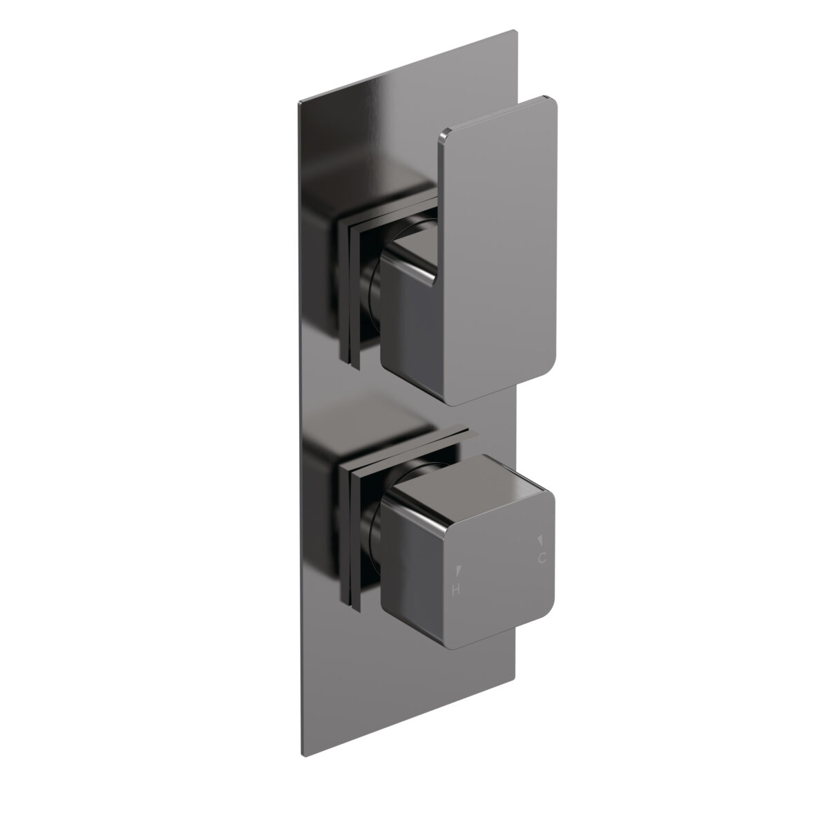 Windon Twin Thermostatic Valve With Diverter - Image 1