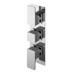 Triple Thermostatic Valve With Diverter