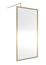 Full Outer Frame Wetroom Screen 1850x1000x8mm