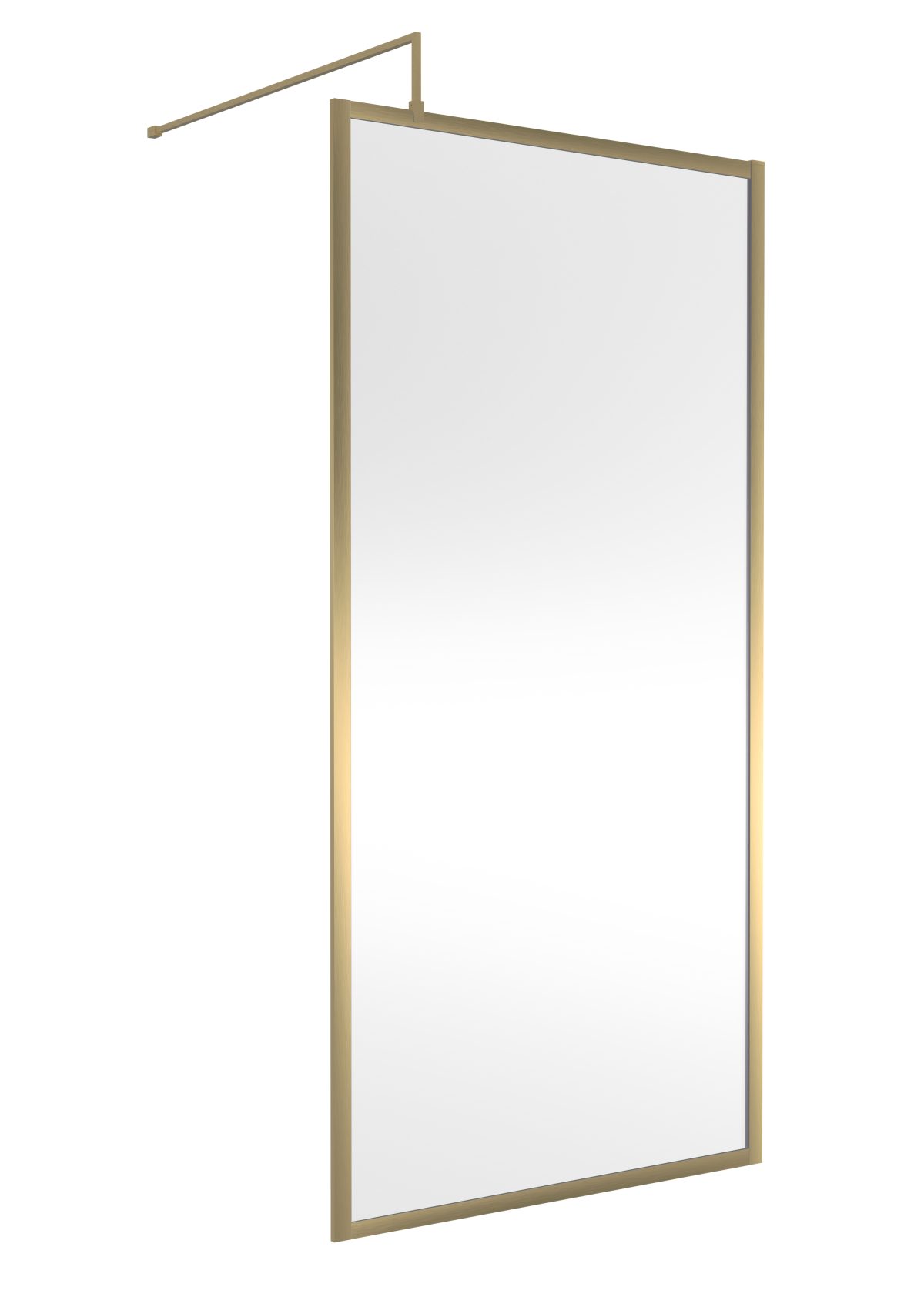 Full Outer Frame Wetroom Screen 1950x1000x8mm - Image 1