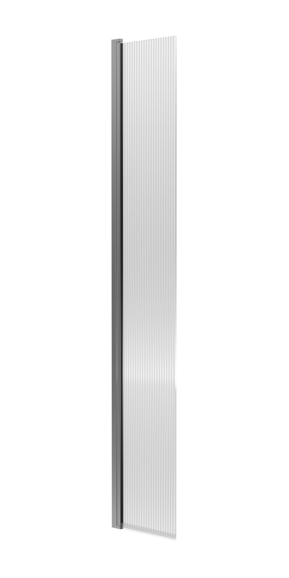 1850 x 300 x 8mm Fluted Hinged Screen - Image 1