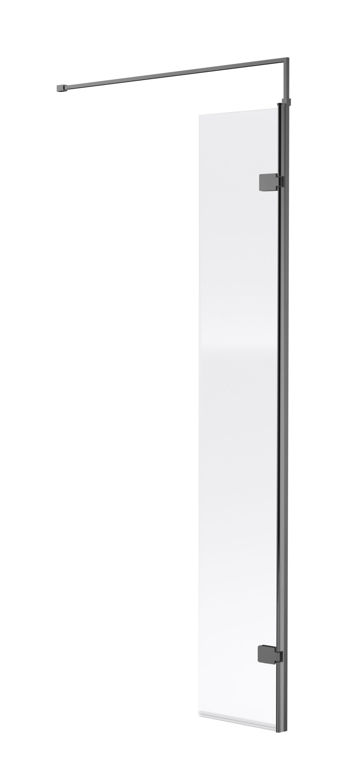 300x1850mm Wetroom Swing Screen - Image 1
