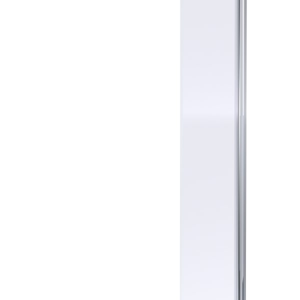 Chrome Wetroom Swing Screen 300 x 1950mm