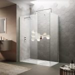1100mm Wetroom Screen & Support Bar - Image 2