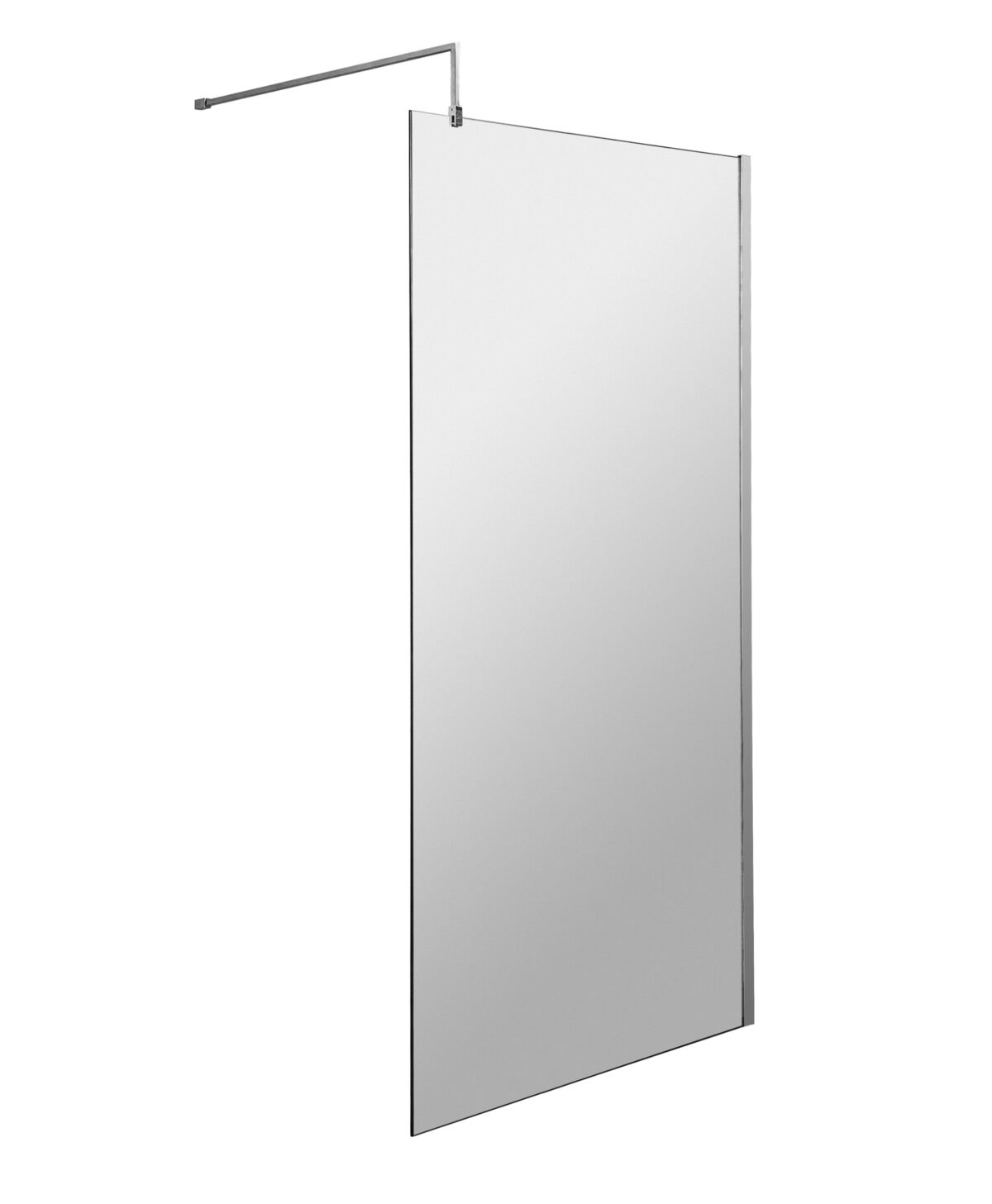 1000mm Wetroom Screen & Support Bar - Image 1