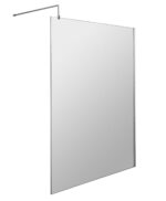 1400mm Wetroom Screen & Support Bar