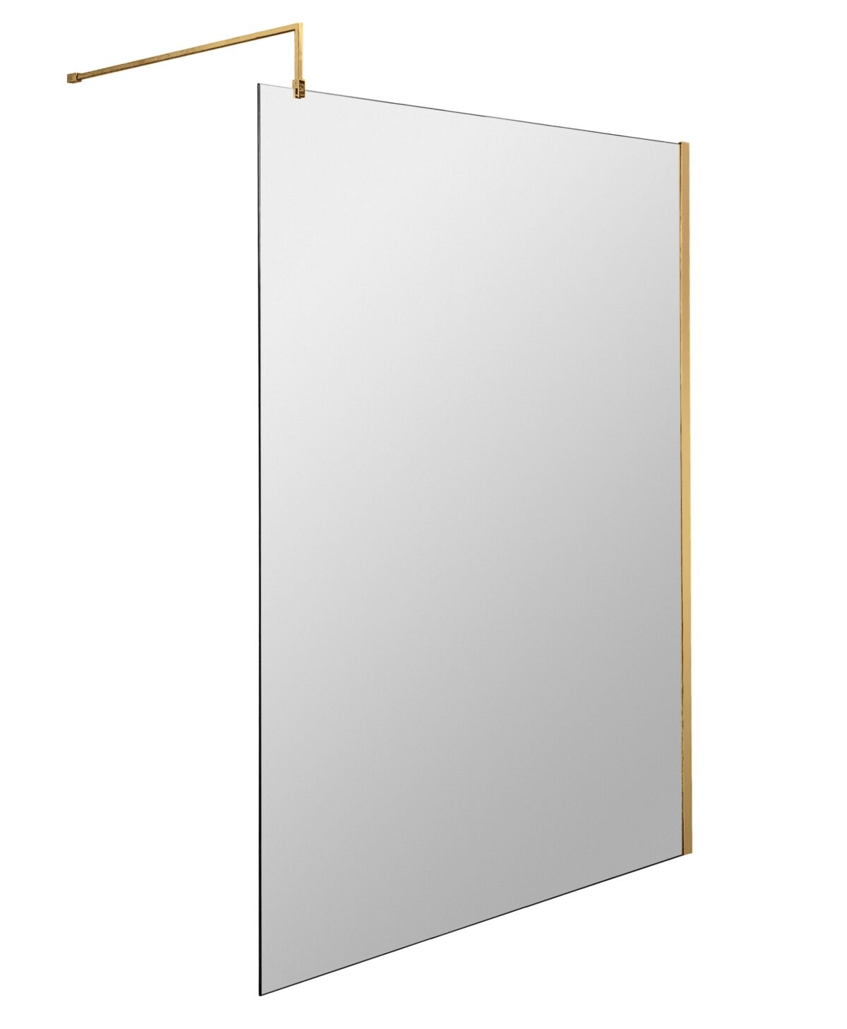 1200mm Wetroom Screen With Support Bar - Image 1