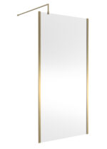 1000mm Outer Framed Wetroom Screen with Support Bar