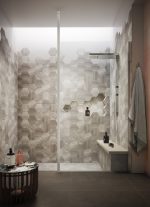3000mm Wetroom Screen Ceiling Post - Image 2
