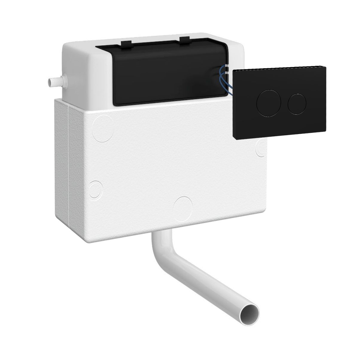 Pneumatic Dual Flush Universal Access Concealed Cistern - Image 1