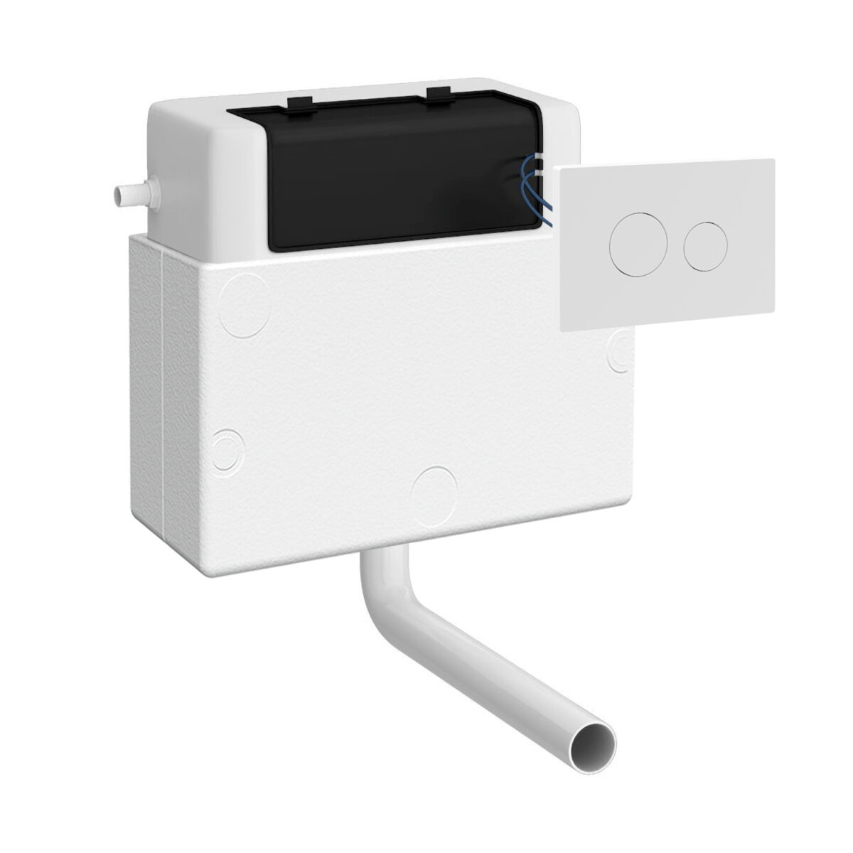 Pneumatic Dual Flush Universal Access Concealed Cistern - Image 1