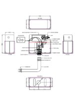 Pneumatic Dual Flush Universal Access Concealed Cistern - Image 2