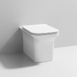 Square Back To Wall Pan & Soft Close Seat