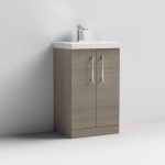 500mm Floor Standing 2 Door Vanity & Basin 1 - Image 8